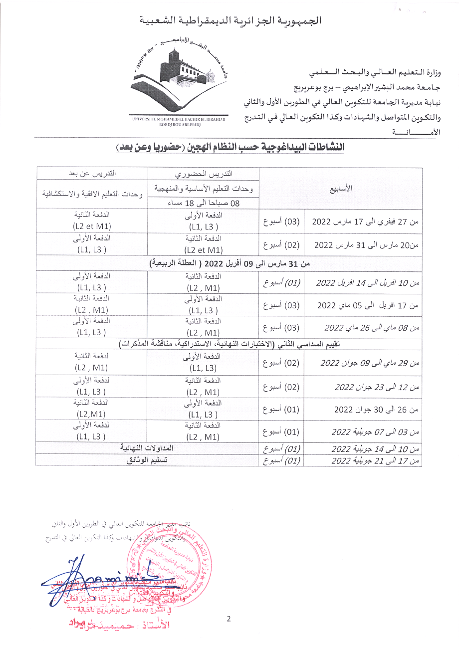 رزنامة 2022